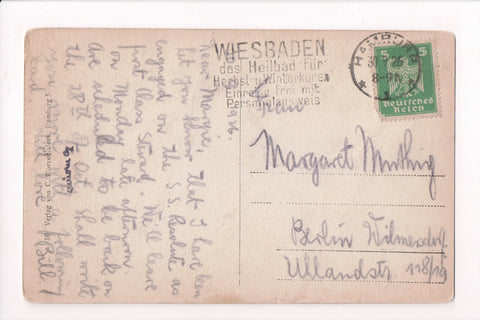 cancel Foreign - Slogan - Germany - Wiesbaden das Heilbad Fur - 1926 cancel - B0