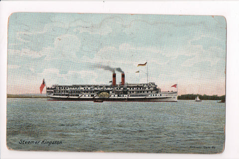 Ship Postcard - KINGSTON - Steamer Kingston - @1906 - B06594