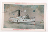 Ship Postcard - LEXINGTON - Colonial Navigation Co - C17063