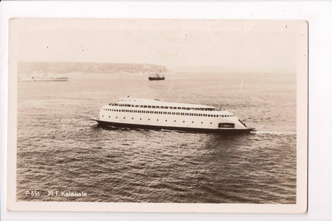 Ship Postcard - KALAKALA - MF Kalakala - RPPC - D06117