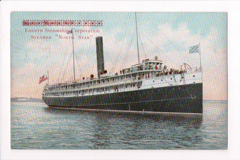 Ship Postcard - NORTH STAR - Eastern Steamship Co - F17003