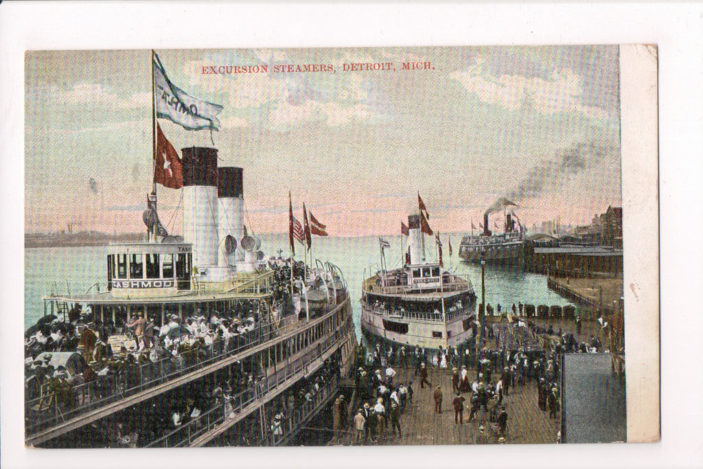 Ship Postcard - TASHMOO (original SOLD) - F17004
