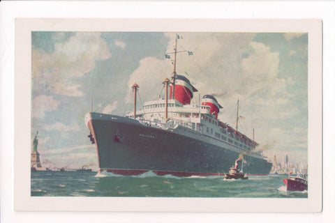 Ship Postcard - AMERICA - SS America (original SOLD) F17022