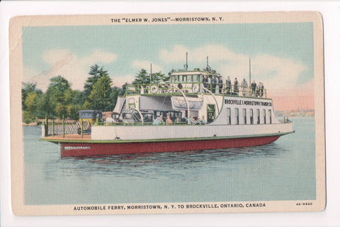 Ship Postcard - ELMER W JONES (CARD SOLD, only digital copy avail) F17027