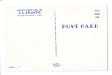 Ship Postcard - ATLANTIC - SS Atlantic - F17029