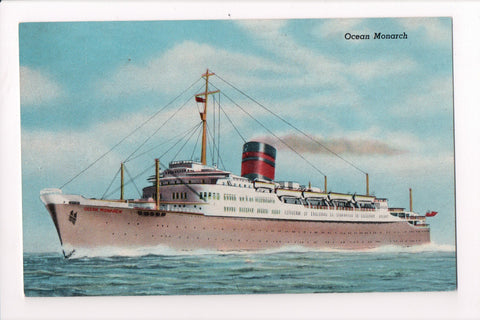 Ship Postcard - OCEAN MONARCH - F17030