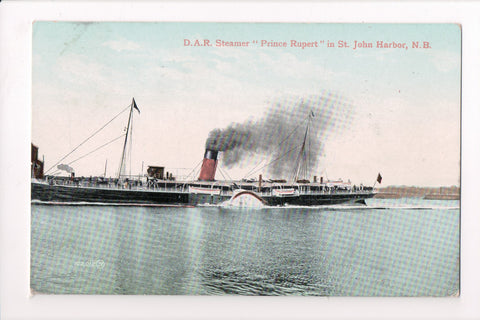 Ship Postcard - PRINCE RUPERT - DAR Steamer - F17036