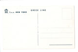Ship Postcard - NEW YORK, TSS (original SOLD) - F17044
