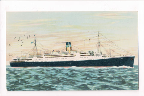 Ship Postcard - NEW YORK, TSS (original SOLD) - F17044