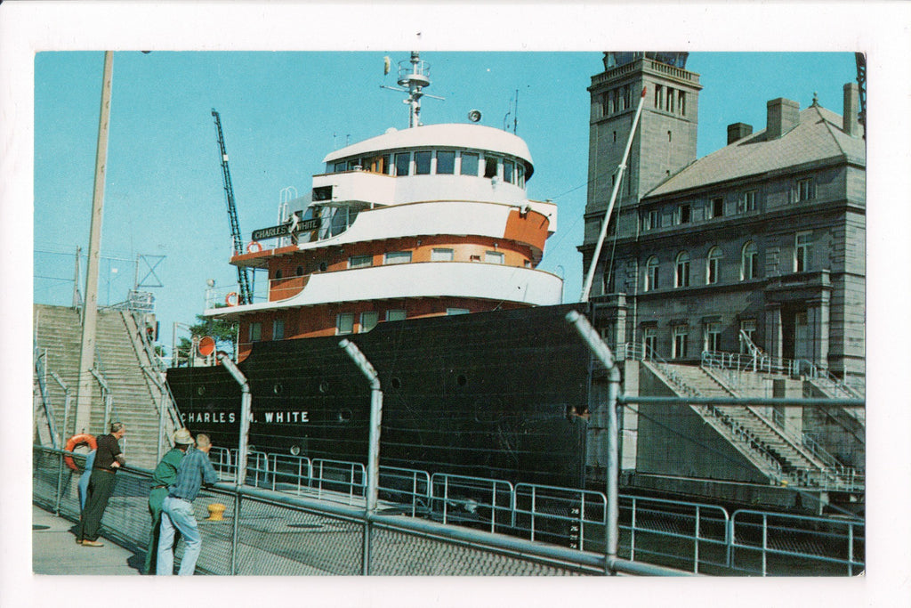 Ship Postcard - CHARLES M WHITE (original SOLD) - F17075