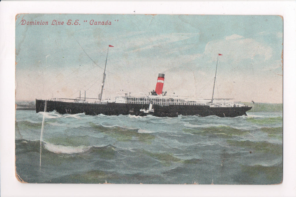 Ship Postcard - CANADA - (original SOLD) - F17078
