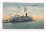 Ship Postcard - CUBA - Steamboat Cuba - @1949 - F17080