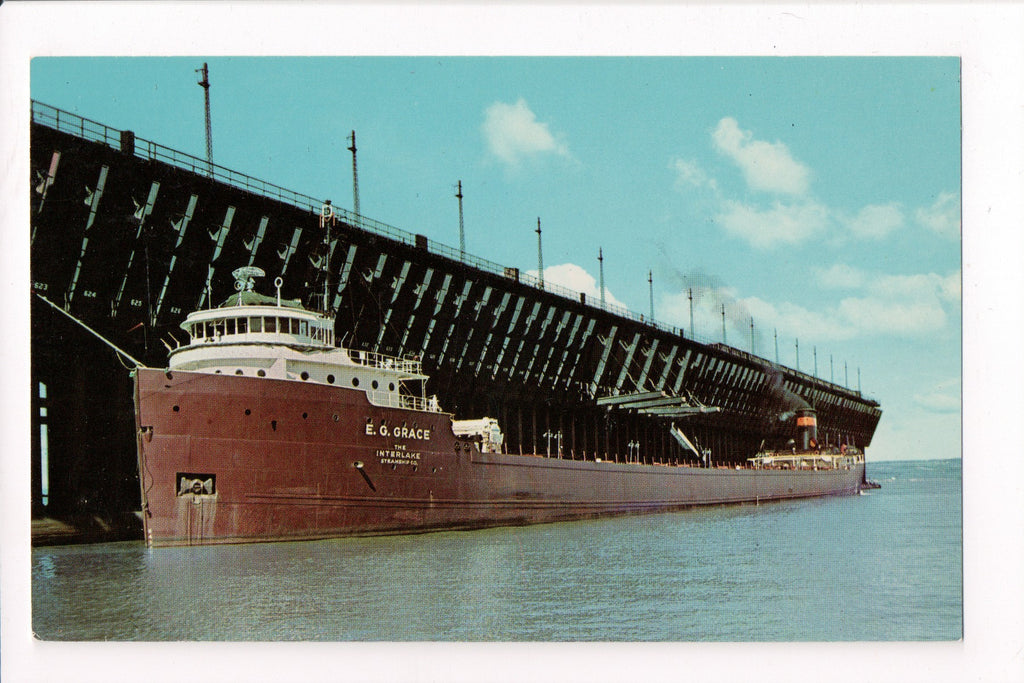Ship Postcard - E G GRACE (original SOLD) - F17085