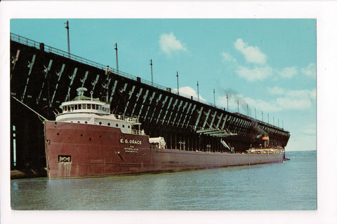 Ship Postcard - E G GRACE (original SOLD) - F17085