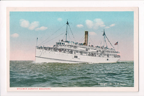 Ship Postcard - DOROTHY BRADFORD - steamer - F17087