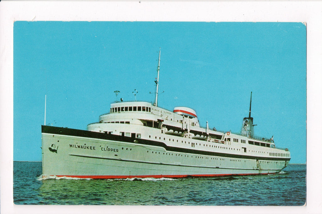 Ship Postcard - MILWAUKEE - SS Milwaukee Clipper - F17108