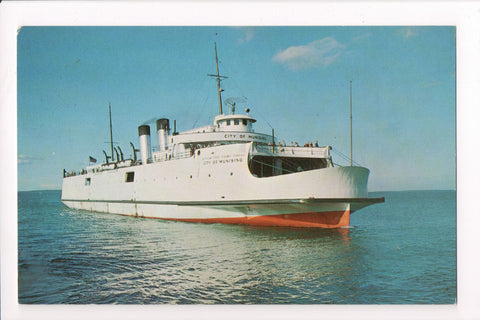 Ship Postcard - CITY OF MUNISING (CARD SOLD - digital copy only) - F17111