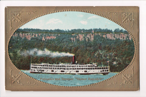 Ship Postcard - HOMER RAMSDELL - Steamer - F17114