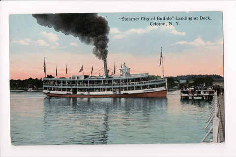 Ship Postcard - CITY OF BUFFALO (CARD SOLD, only digital copy avail) - F17124