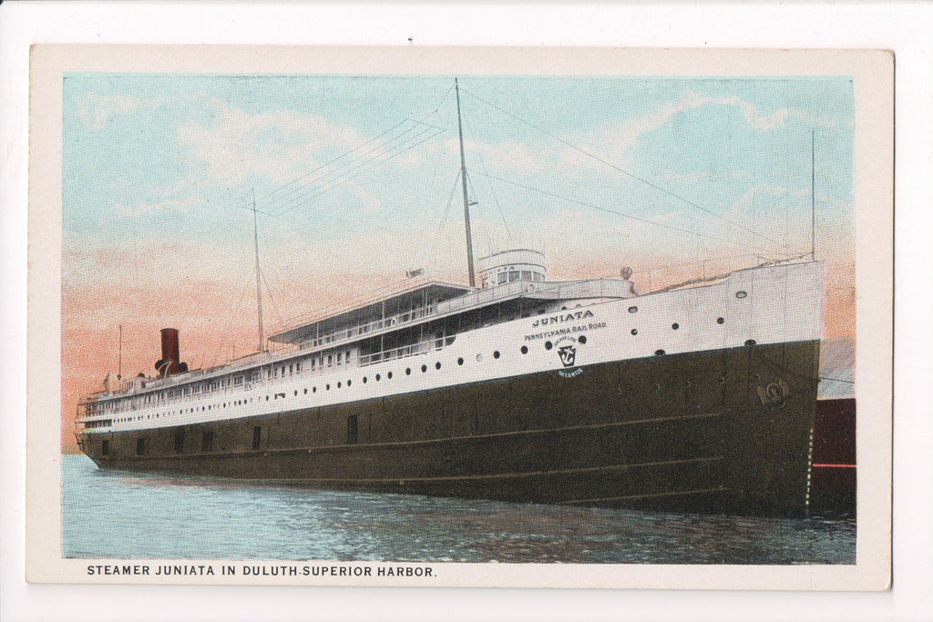 Ship Postcard - JUNIATA (original SOLD) F17125