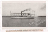 Ship Postcard - CITY OF WARSAW - in Winona Lake, IN - F17144
