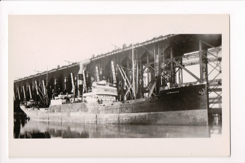 Ship Postcard - LYNGHAUG - (original SOLD) F17145