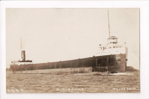 Ship Postcard - HANNA - sunk in 1919 (original SOLD) F17147