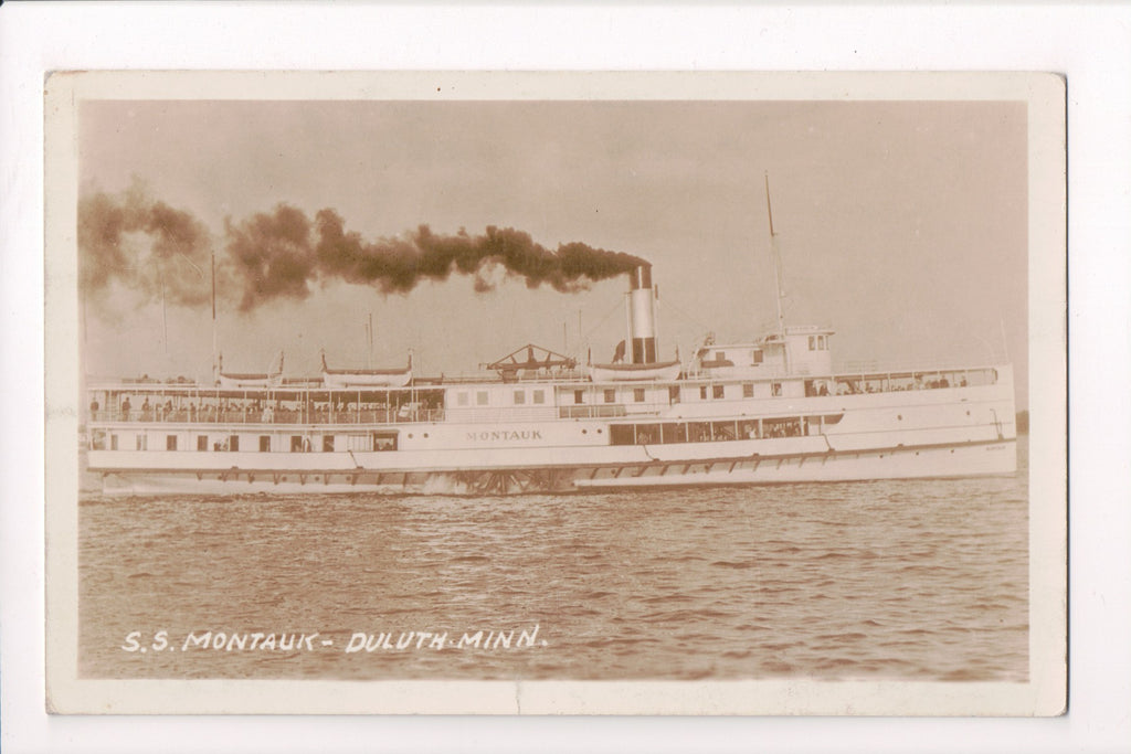 Ship Postcard - MONTAUK, SS (original SOLD) F17148