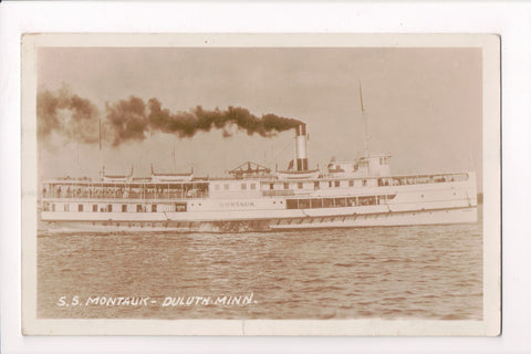 Ship Postcard - MONTAUK, SS (original SOLD) F17148