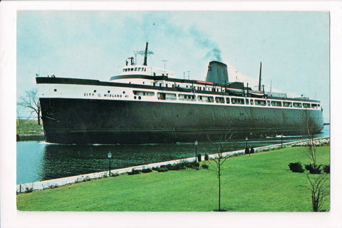 Ship Postcard - CITY OF MIDLAND - SS City of Midland - F17228