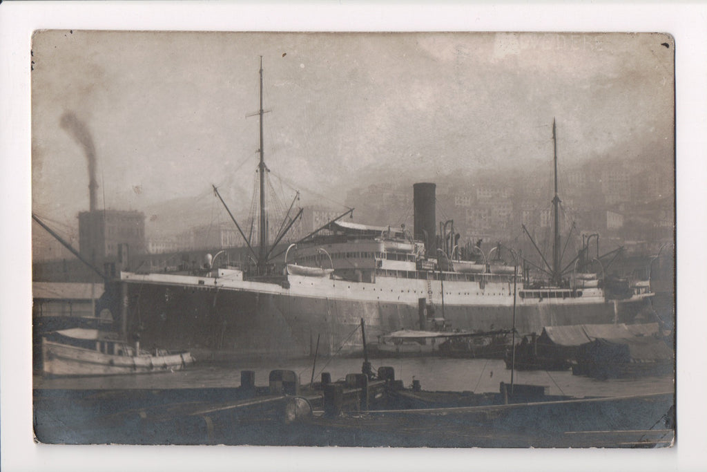 Ship Postcard - BELVEDERE, SS (original SOLD) F17229