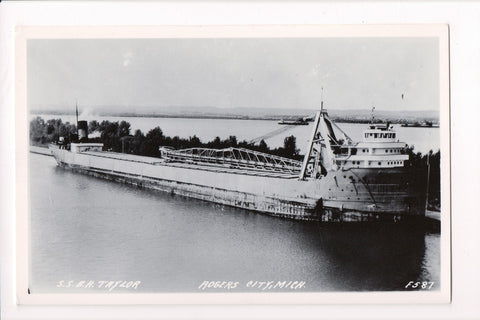 Ship Postcard - TAYLOR, B H - SS B H Taylor - RPPC - F17232
