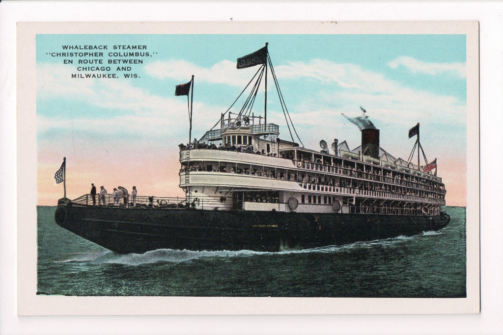 Ship Postcard - CHRISTOPHER COLUMBUS - F17238