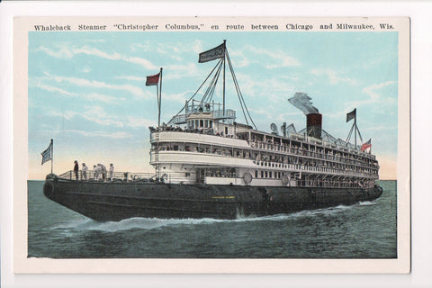 Ship Postcard - CHRISTOPHER COLUMBUS - F17239