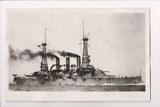 Ship Postcard - NEW JERSEY - USS New Jersey - RPPC - sw0010