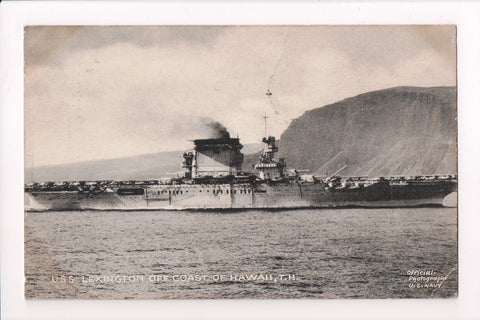 Ship Postcard - LEXINGTON - USS Lexington - sw0013