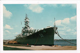 Ship Postcard - MASSACHUSETTS - USS Massachusetts - w00033