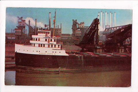 Ship Postcard - HENRY FORD II - Ore Boat - w00187