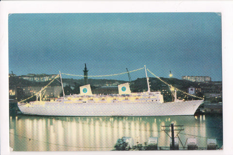 Ship Postcard - GRIPSHOLM - Swedish American Line - w00188