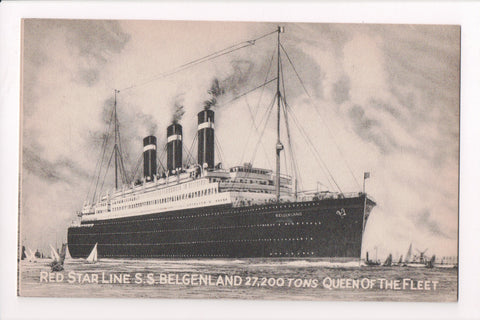Ship Postcard - BELGENLAND - SS Belgenland - w04207