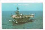 Ship Postcard - JOHN F KENNEDY - USS John F Kennedy - w04210