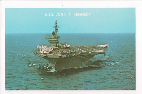Ship Postcard - JOHN F KENNEDY - USS John F Kennedy - w04210
