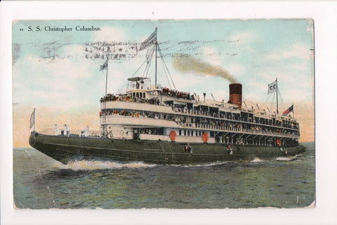 Ship Postcard - CHRISTOPHER COLUMBUS - w04238