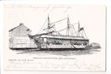 Ship Postcard - CONSTITUTION - Frigate Old Ironside (original SOLD) w04268