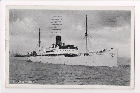 Ship Postcard - BERNSTORFF, A P - SS A P Bernstorff - w04284