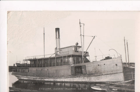 Ship Postcard - ELAINE, SS Elaine (original SOLD) w05215