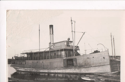Ship Postcard - ELAINE, SS Elaine (CARD SOLD, only digital copy avail) w05215