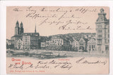 Foreign postcard - Zurich, Switzerland - Grus aus - Sonnen-Quai - w04102