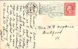 VT, ST ALBANS - Fairfield St School - C T Photochrom postcard - T00284