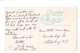 VT, ST ALBANS - Main St - F W Woolworth sign - vintage postcard - T00290